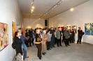 Eröffnung der Ausstellung in Galerie DAP in Warschau, Polen